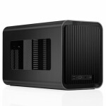 Jonsbo V11 černá / Mini-ITX / 1x USB-A 3.0 / 1x USB-C 3.0 / bez zdroje / Riser kabel PCI-E 4.0 (V11 BLACK)