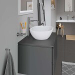 DURAVIT - Bathroom_Foster Umyvadlo na desku 50x35 cm, s přepadem, bez otvoru pro baterii, bílá 0335500000