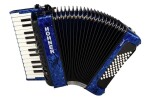 Hohner Bravo II 48 Blue Silent Key