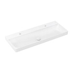 HANSGROHE - Xelu Q Dvojumyvadlo 120x48 cm, bez přepadu, 2 otvory pro baterii, SmartClean, bílá 61042450