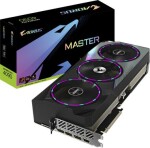 GIGABYTE AORUS GeForce RTX 4090 MASTER 24G / 2550 MHz / 24GB GDDR6x / 384 bit/ 1x HDMI+3x DP / (16) (GV-N4090AORUS M-24GD)