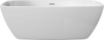 DEANTE - Anemon bílá - Akrylátová vana, volně stojící, obdélníková - 150 cm KDM_015W