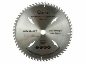 GEKO G00161 / Pilový kotouč vidiový / 400 x 32 mm / 60T (G00161)