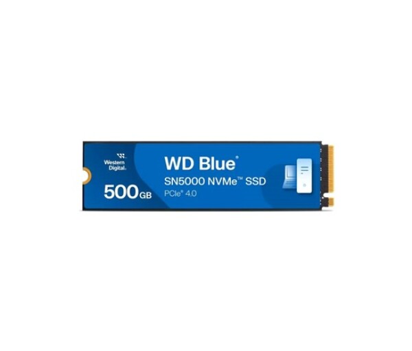WD BLUE SSD NVMe 500GB PCIe SN5100 Powered by SanDisk, Gen4, (R:5000, W:4000MB/s) EDF_493622