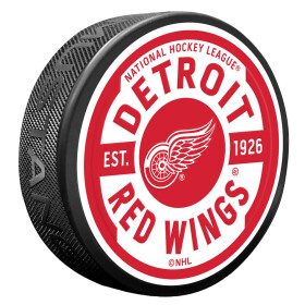 Mustang Puk Detroit Red Wings NHL Gear Textured Puck