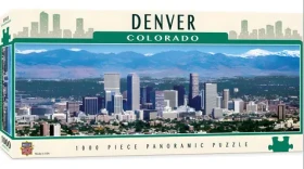 MASTERPIECES Panoramatické puzzle Denver, Colorado