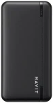 Havit PB90 10000 mAh černá / Power banka / 2x USB / 1x USB-C / 1x MicroUSB / stav baterie (PB90 black)