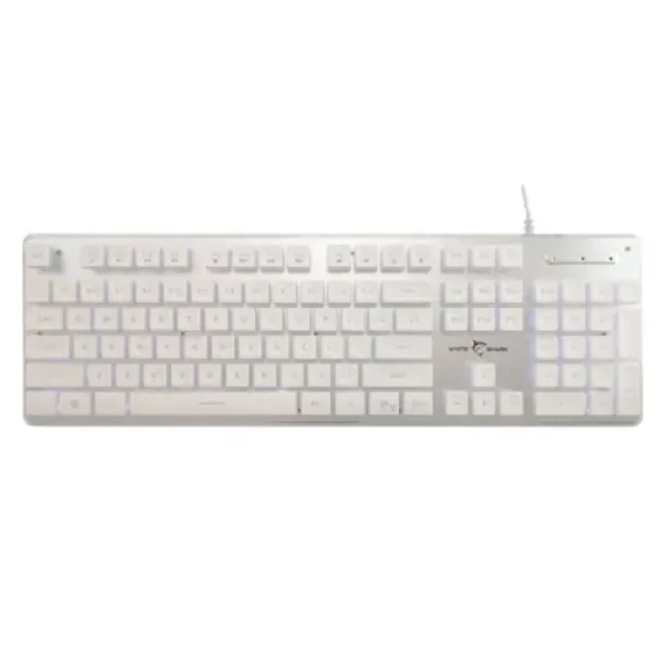 White Shark GK-003241 TACHI bílá / herní membránová klávesnice / US layout / USB / LED (TACHI-W-US)