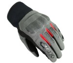 Pánské rukavice na moto Xrc Brrison black/grey - XL / šedá
