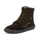 Dětské zimní barefoot boty TEX WOOL GROW Black, Froddo, G3160234-4, černá - 34