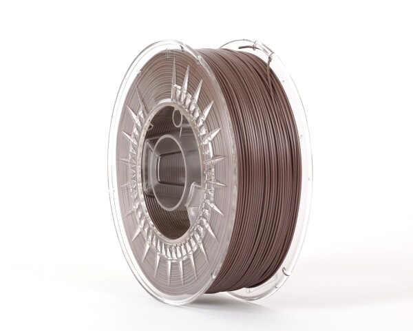 PLA filament chocolate shine 1,75 mm Print With Smile 0,5kg