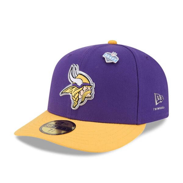 New Era Pánská kšiltovka Minnesota Vikings NFL 2026 Draft Pre-Curved 59FIFTY Fitted Velikost: 7 1/4