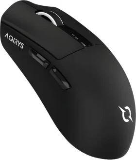 Aqirys ZEPHYR černá / Bezdrátová herní myš / optická / 26000 DPI / dual mode (bezdrátová/drátová) (AQRYS_ZEPHYRBK)