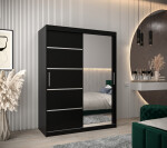 Šatní skříň Abi V2 Barva korpusu: Dub Sonoma, Rozměry: 200 cm, Dveře: Dub sonoma
