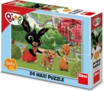 Puzzle maxi 24 dílků Bing pejskem