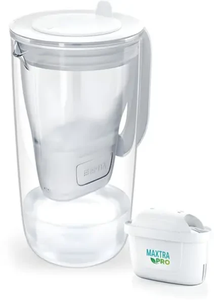 Brita Glass šedá / Filtrační konvice / 2,5 l / filtr Maxtra PRO (1051157)