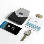Moft Agile Travel černá / Peněženka / MagSafe / RFID ochrana / 8 karet / Stojánek (MB005S-1-JTBK)