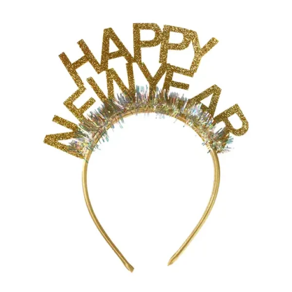 Rappa Čelenka Happy New Year zlatá