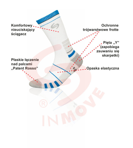 Pánské ponožky SPORT DEODORANT černá 41-43