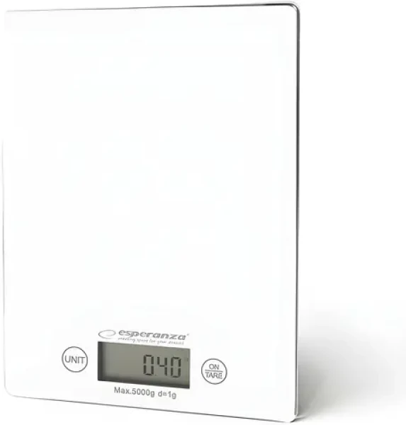 Esperanza Lemon EKS002W bílá / Kuchyňská váha (EKS002W - 5901299914168)