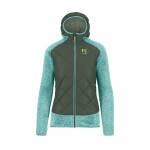 Dámská bunda KARPOS W Marmarole Jacket, Thyme/Aqua Sky velikost: XL