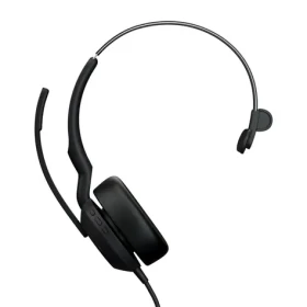 Jabra Evolve2 50 černá / Mono sluchátko / mikrofon / ANC / USB-A + USB-C / UC (25069-889-899)