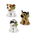 Plyšový pes jack russell knírač německý ovčák 20 cm ECO-FRIENDLY