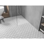 MEXEN/S - Toro obdélníková sprchová vanička SMC 140 x 70, bílá, mřížka bílá 43107014-W