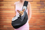 Travel taška pro psa přes rameno Barva: Žlutá, Dle váhy psa: do 2 kg 38 x 22 cm, 42 x 26 cm