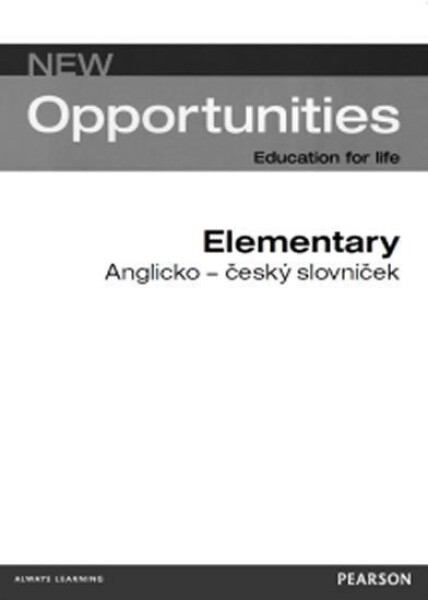 New Opportunities Elementary slovníček CZ