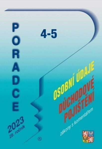 Poradce 4-5/2023 Zákon o zpracování osobních údajů s komentářem - Petr Taranda; Vladimír Hruška; Zdeněk Kuneš