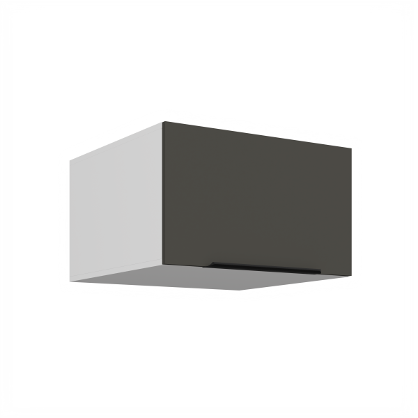 Horní skříňka Aria 60 NAGU-36 1F Barva korpusu: Bílá, Barva dvířek: GR - Graphite AFM