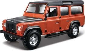 Bburago 1:32 Land Rover Defender 110 hnědá,