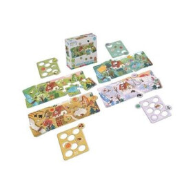 KukiKuk – Véééliké puzzle loto Roční období