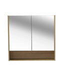 Zrcadlová skříňka Naturel Lucca 80x75 cm lamino dub LUCCA80CABD LUCCA80CABD