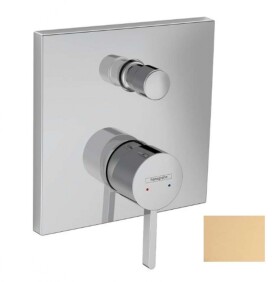 HANSGROHE - Finoris Baterie pod omítku, pro 2 spotřebiče, kartáčovaný bronz 76415140