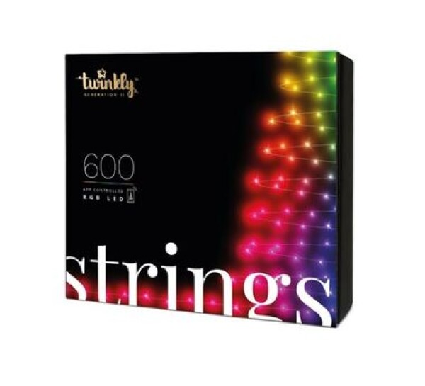 TWINKLY Smart LED vánoční řetěz Strings TWS400SPP-BEU 20m WiFi