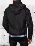 Pánská přechodná bunda s kapucí černá FashionStreet TX4378 L