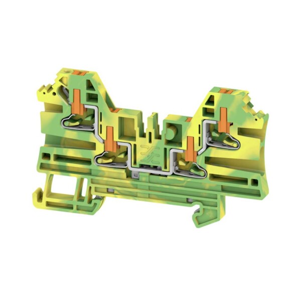 Weidmüller 2847610000 svorka ochranného vodiče pružinové připojení , konektor zelenožlutá 50 ks