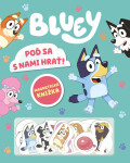 Bluey - Magnetická knižka - Poď sa s nami hrať - Kolektiv