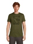 ICEBREAKER Mens 150 Tech Lite SS Tee Summit, Loden velikost: L
