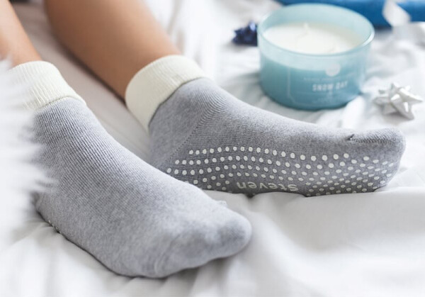 Dámské ponožky Steven ABS art.126 černá 35-37