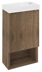 SAPHO LATUS XI umyvadlová skříňka 30x53x16,5cm, dub Sherwood