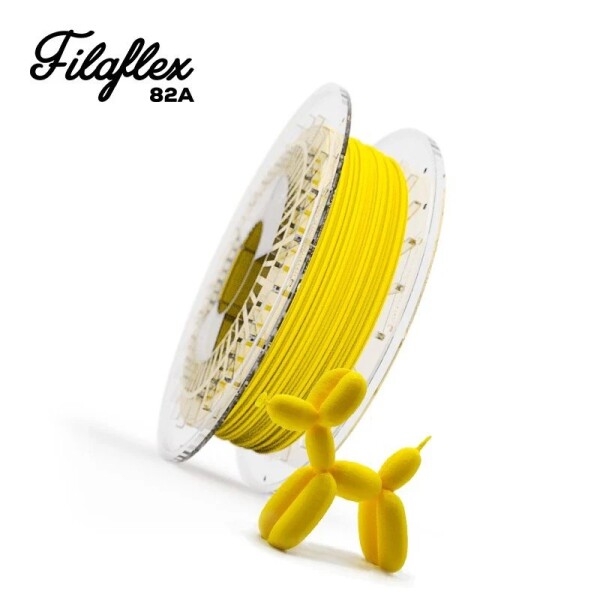 FILAFLEX tisková struna 82A 1,75 mm Yellow 0,5 kg Recreus