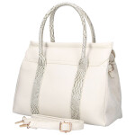 Trendy dámská koženková kabelka do ruky Camila, béžová