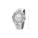 GUESS hodinky U12601L1 Stříbrná