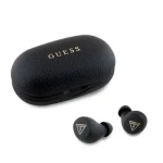 Guess PU Grained ENC TWS Bezdrátová Sluchátka Black (57983122337)