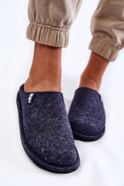 Klasické dámské pantofle Big Star KK276013 Námořnická modrá 37