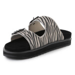 D.FRANKLIN Nordic Sandal Buckle Zebra DFSH405002-ZEBR EU 37