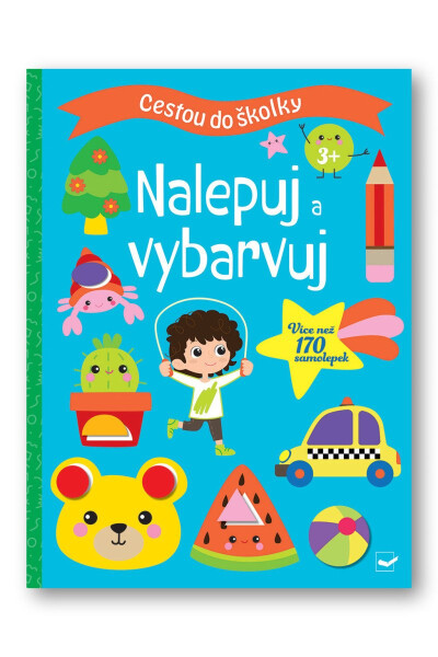 Cestou do školky Nalepuj vybarvuj